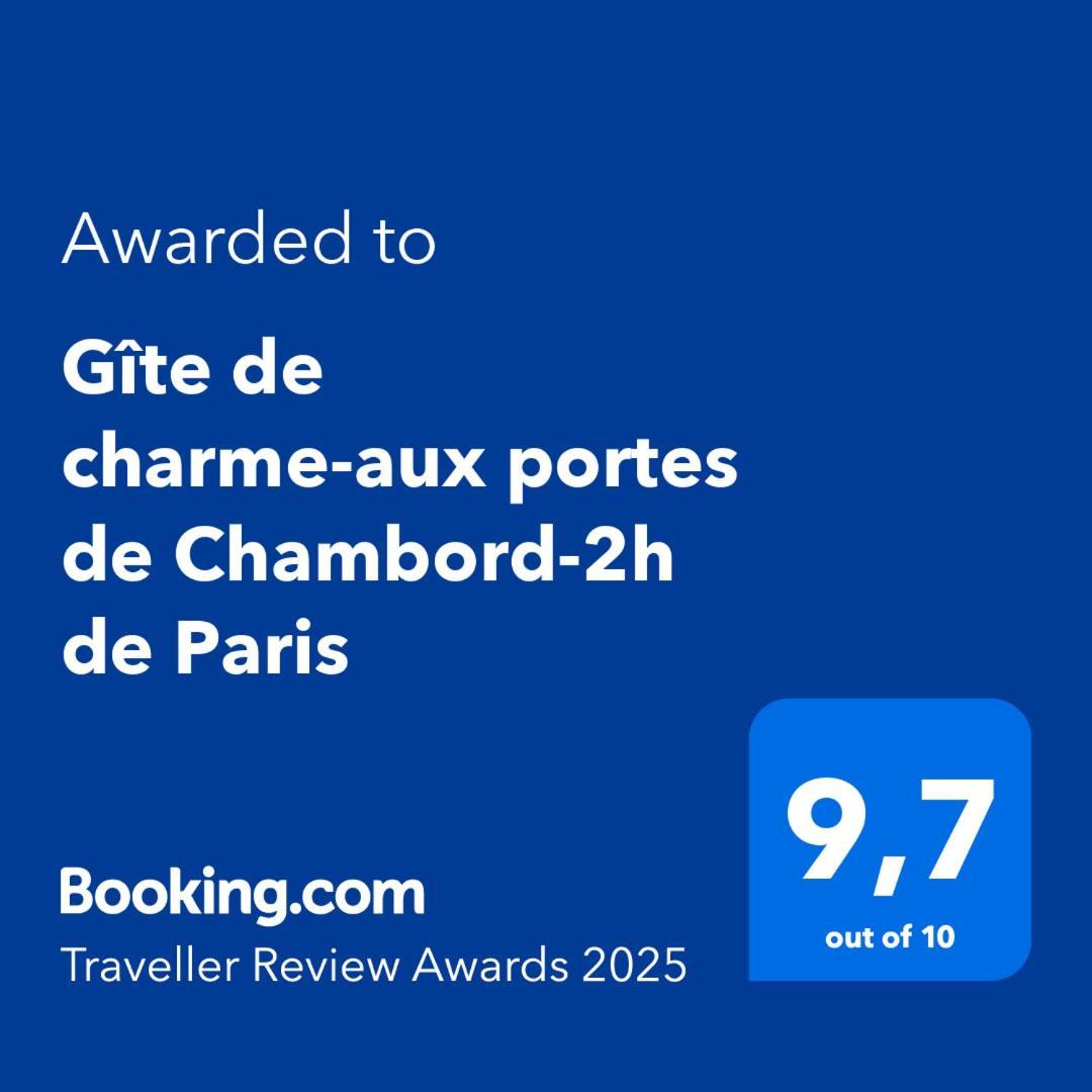Gite De Charme-Aux Portes De Chambord-2H De Paris Huisseau-sur-Cosson ภายนอก รูปภาพ